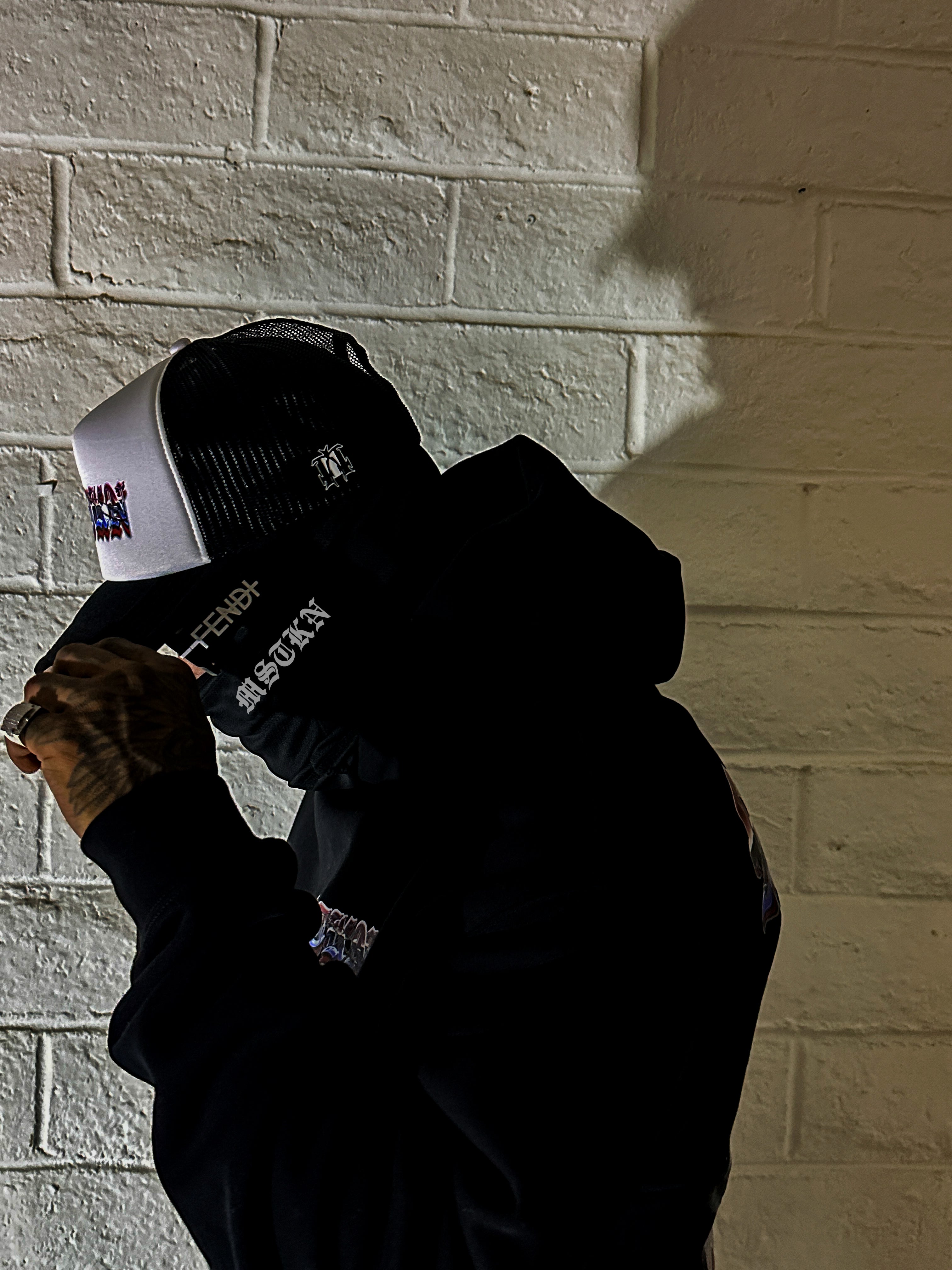 FACE YOUR FEARS TRUCKER (comes with logo pin)