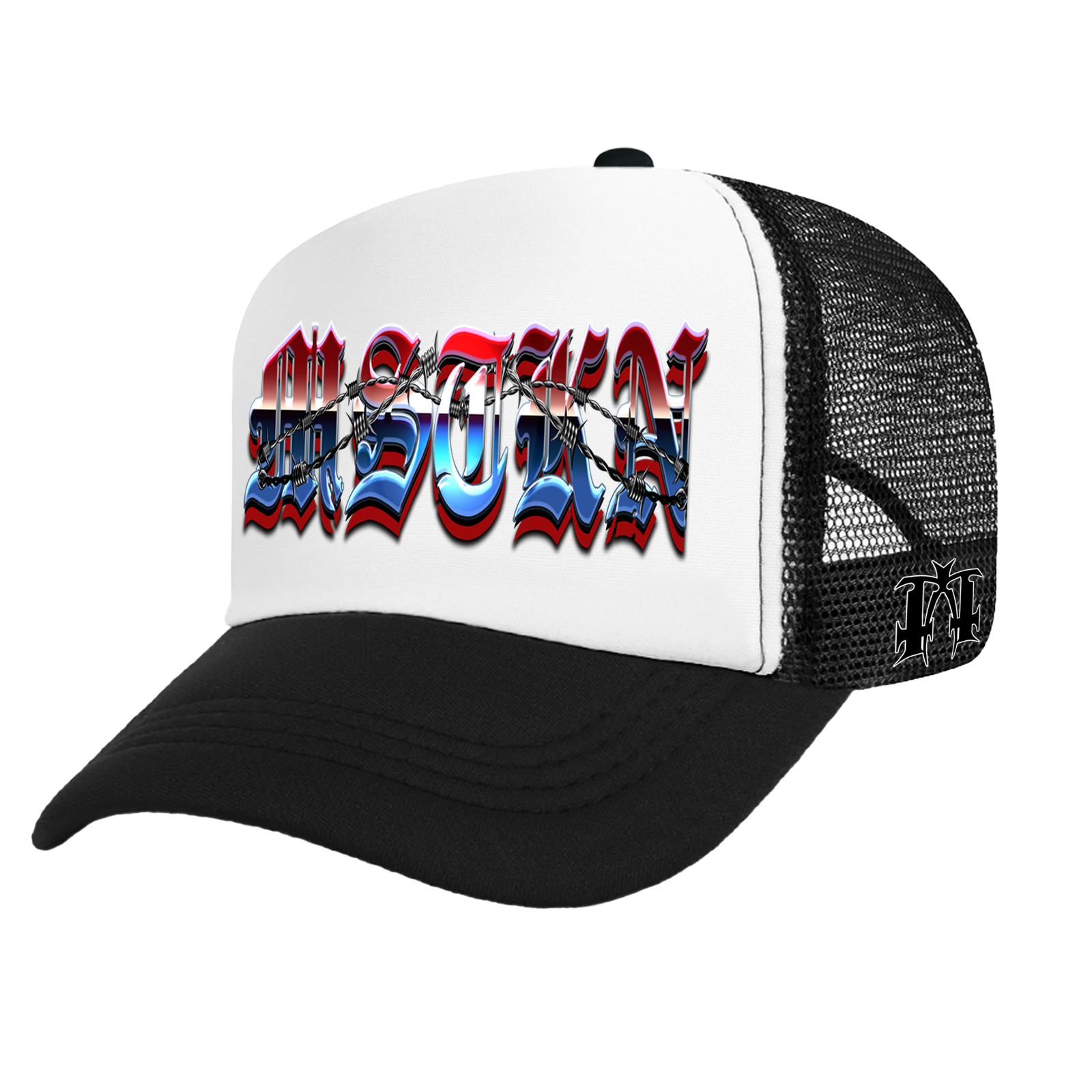 FACE YOUR FEARS TRUCKER (comes with logo pin)